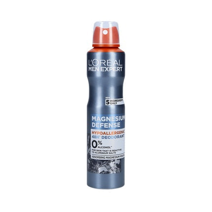 L'Oreal Paris Men Expert Deodorant Spray with Magnesium Oxide 250ml L'Oréal Professionnel