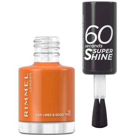 60 Seconds Super Shine Tan Lines & Good Times Nail Polish 8ml - Maison des fragrances