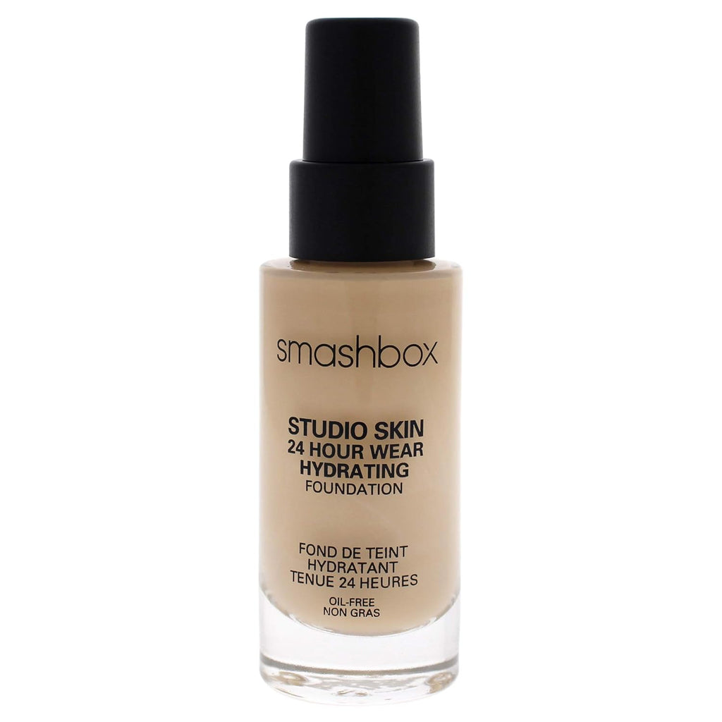 Smashbox Studio Skin 24 Hour Wear Hydrating Foundation 1.05 Fair With Warm Olive Undertone 1oz 28.35g smashbox