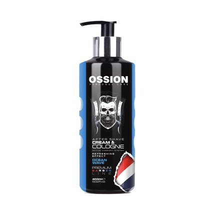 Morfose Ossion Premium Barber Cream Cologne Ocean Wave Eau de Cologne (EDC) Mixte 400ml
