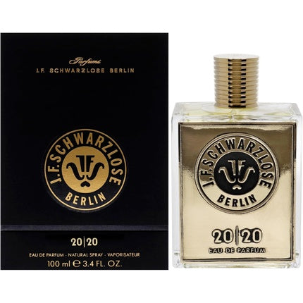 Schwarzlose 20-20 Unisex EDP Spray Fragrance - Long Lasting and Captivating Schwarzlose