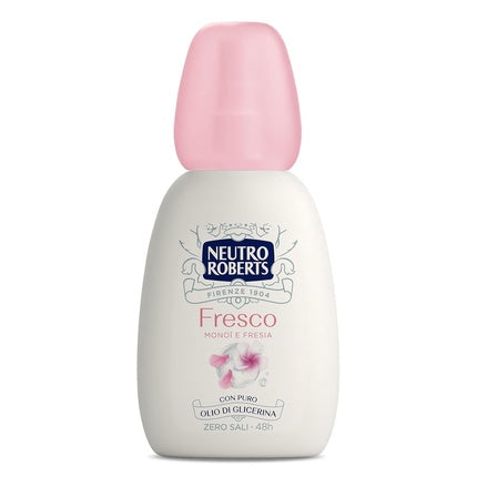 Neutro Roberts Deodorant Spray Fresh Rose Monoi and Freesia with Pure Glycerin Oil Neutro Roberts