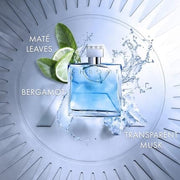 Azzaro Chrome Fresh Mens Cologne Gift Set Citrus Aquatic Cologne Lasting Wear Coffret (Coffret) Homme