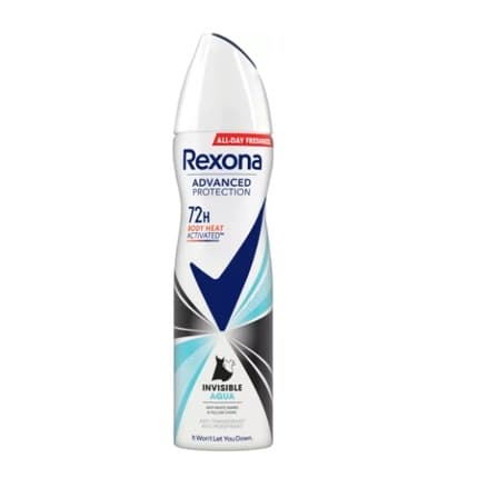Rexona Deodorant Nonstop Protection Invisible Aqua Déodorant (Déo) Mixte 150ml