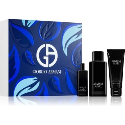 Giorgio Armani Code Gift Set Includes Shower Gel And Miniature Coffret (Coffret) Homme 125ml