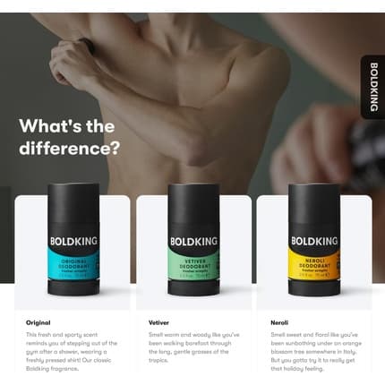 Boldking Deostick Original par Boldking Déodorant (Déo) Mixte