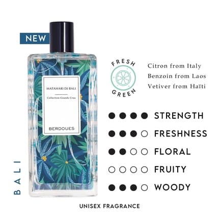 Berdoues Grands Crus Matahari Di Bali . Made in France Fragrance & Eau de Parfum (EDP) Femme 100ml