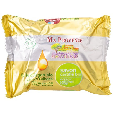 Ma Provence Bio Soap Bar with Argan Oil and Calisson Perfume 75g Maison des fragrances