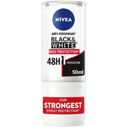 NIVEA Black & White Max Protection Deodorant for Women 50ml Nivea