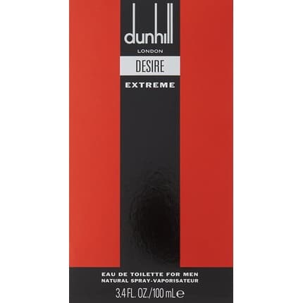 Alfred Dunhill Dunhill Desire Extreme Eau de Toilette (EDT) Mixte 100ml