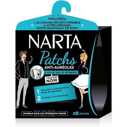 Narta Deodorant Deopatch Stain Prevention Black Narta