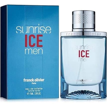Franck Olivier Sunrise Urban Ice 2.5 Oz Eau de Toilette 75oz pour homme