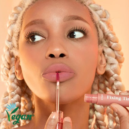 Etude House Fixing Tint 4g Long Lasting High Pigmented Liquid Lipstick Lip Stain Waterproof Lightweight Matte Finish Full Coverage 08 Dusty Beige