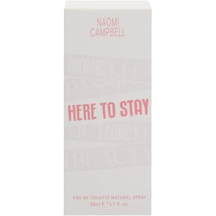 Naomi Campbell Here To Stay par Naomi Campbell Eau de Toilette (EDT) Mixte 50ml