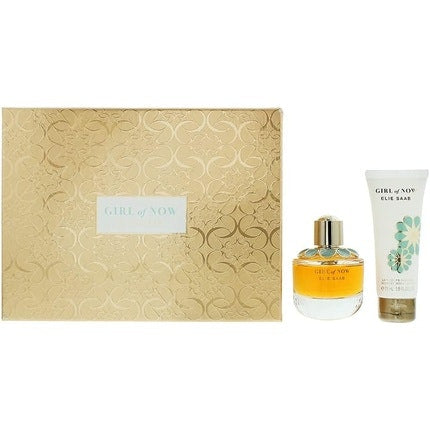 Elie Saab Girl Of Now 2 Piece Coffret Eau De Parfum 50ml Body Lotion 75ml Elie Saab