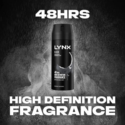 Lynx Black Body Spray 150ml Axe/Lynx