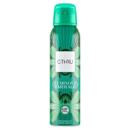 C-THRU Luminous Emerald 48H Spray Deodorant 150ml Sarantis B.U