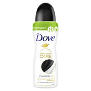 Dove Advanced Care Invisible Deodorant Anti-Perspirant 100ml Bottle Dove