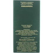 Dsquared2 Green Wood Eau De Toilette Spray 50ml For Men