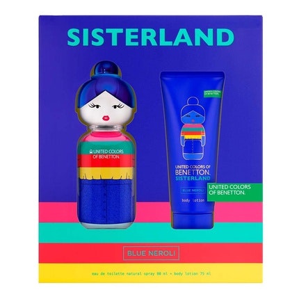 Set Sisterland Blue Neroli Eau de toilette  80ml + Body Lotion 75ml Maison des fragrances