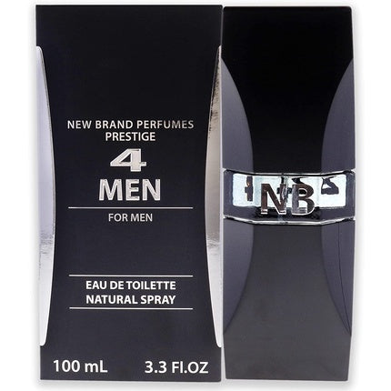 4 Men New Brand For Men 3.3 oz EDT Spray