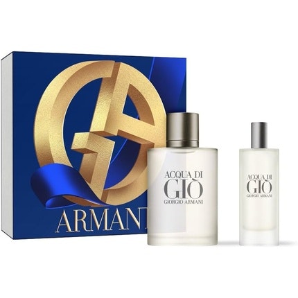 Giorgio Armani Acqua di Gio Eau de Toilette Coffret 2023 50ml Eau de toilette  and 15ml Travel Spray Giorgio Armani