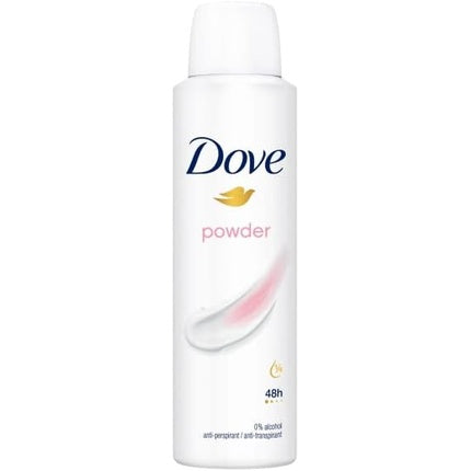 Dove Powder Women Antiperspirant Deodorant 0% Alcohol 150ml Maison des fragrances