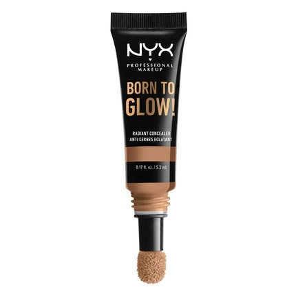 NYX PROFESSIONAL MAKEUP Born To Glow Radiant Concealer Medium Coverage Neutral Tan 12.7