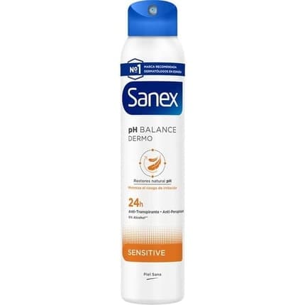 Sanex Sensitive Skin Deodorant Déodorant (Déo) Mixte 200ml