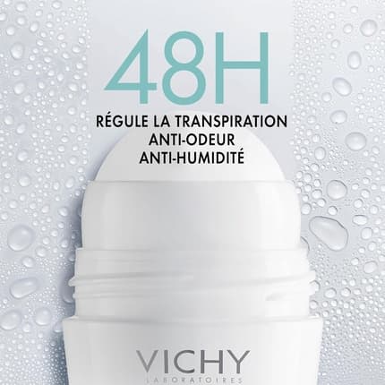 Vichy Intensive Antiperspirant Deo Rollon 48 Hours Effective 48hour Protection Déodorant (Déo) Mixte 50ml