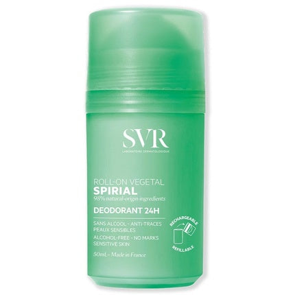 Svr Spirial Roll-On Plant-Based Deodorant 24 Hours 50ml Svr