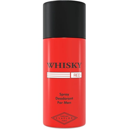 WHISKY Red Deodorant Spray 150ml for Men EVAFLORPARIS Evaflor