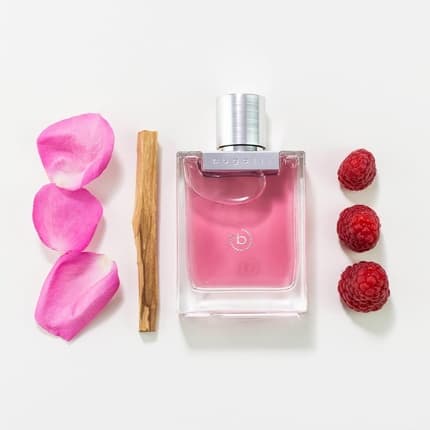 Bugatti 's Bella Donna Pink Floral Fruity Perfume Elegant Combination of Lemon, Raspberry, Rose Petals & Musk Eau de Parfum (EDP) Femme 60ml