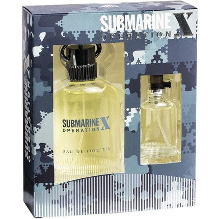 Real Time Submarine Operation X Eau De Toilette Coffret Pour Homme 100ml + 15ml Real Time