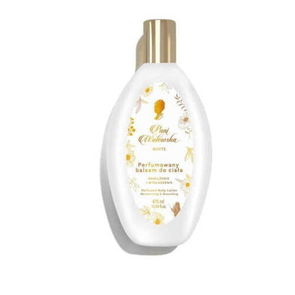 White Perfumed Body Lotion Moisturizing and Smoothing 475ml Maison des fragrances