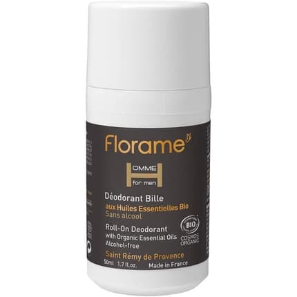 Florame 24h roll on men's deodorant 50ml