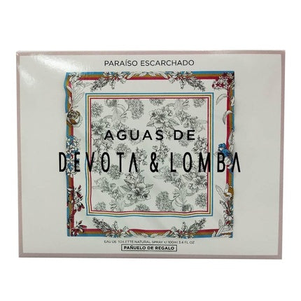 Devota Lomba Paraiso Escarchado Eau De Toilette 100ml With Scarf Devota & Lomba