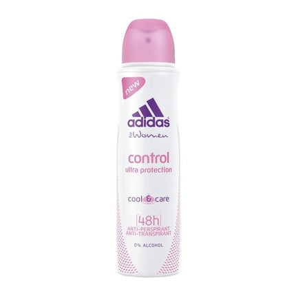 Adidas Cool & Care Control Women's Deodorant Antiperspirant Spray 150ml adidas