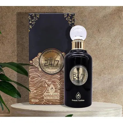 Oud 24/7 100ml Perfume Spray Eau de Arabian Parfum Lemon Fruity Chocolate Vanilla Agar Woody Musk and Amber for Women and Men My Perfumes