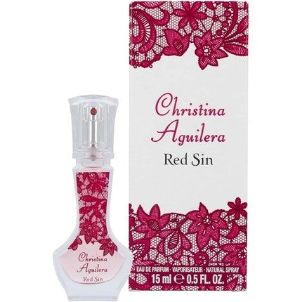 Christina Aguilera Red Sin Eau de Parfum Natural Spray 15ml 737052861401, Christina Aguilera