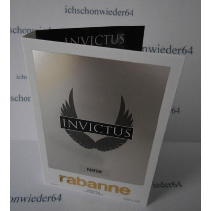 Paco Rabanne INVICTUS PARFUM Sample 1.5ml Minispray New 2024 Paco Rabanne