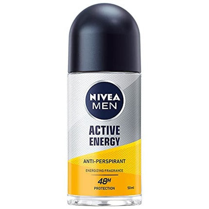 NIVEA Active Energy Roll-On Antiperspirant 50ml Citrus Nivea