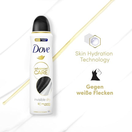 Dove Advanced Care Anti-Transpirant Deodorant Spray Invisible Dry 150ml Dove