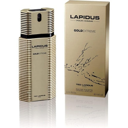 Ted Lapidus Gold Extreme Eau-de-Toilette Parfum  Avec Sprayer 100ml Ted Lapidus