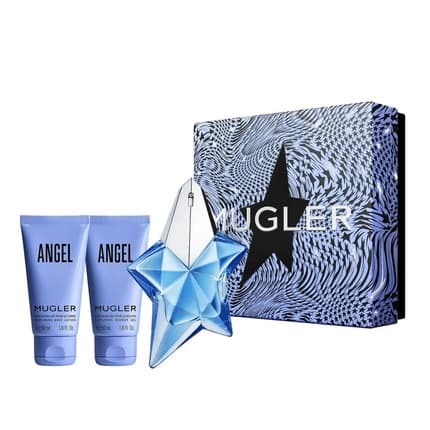 Thierry Mugler Angel Set With Shower Gel And Body Lotion Coffret (Coffret) Mixte 25ml