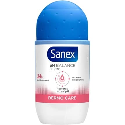 Sanex Deo Roll On Derma Care 50 Milliliters Déodorant (Déo) Mixte
