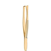 Donegal Slanted Cosmetic Tweezers Gold 1092