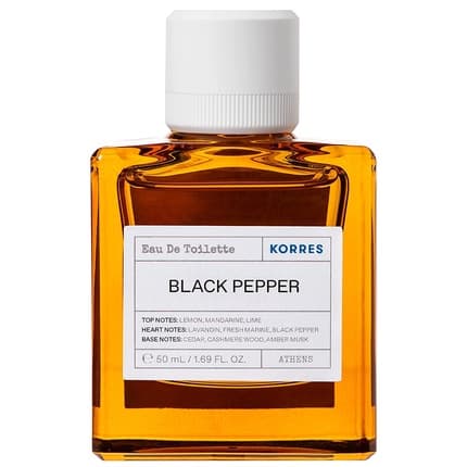 Korres Black Pepper Eau de Toilette (EDT) Homme 50ml