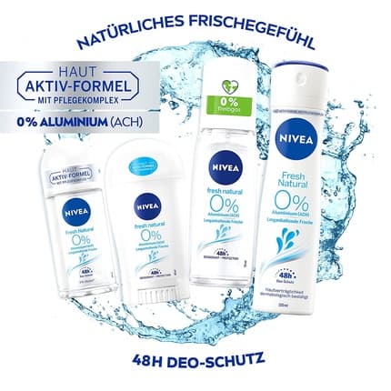 Nivea Fresh Natural Deodrant Roll-on 50ml
