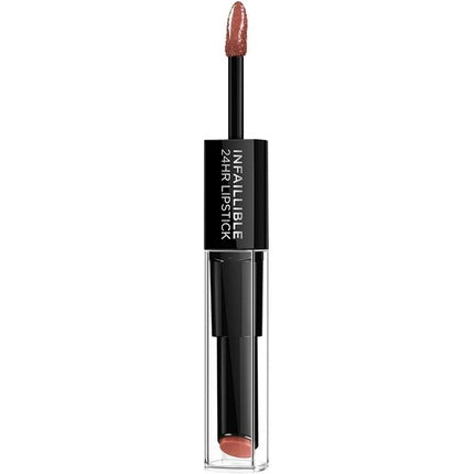 L'Oreal Paris Infallible 24HR 2 Step Lipstick 312 Incessant Russet Incessant 1 Count